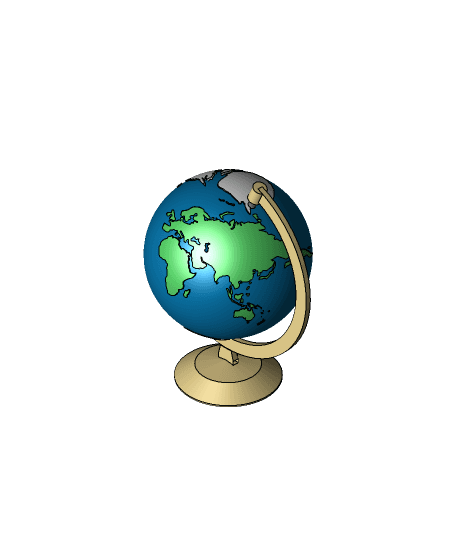 Globe  3d model