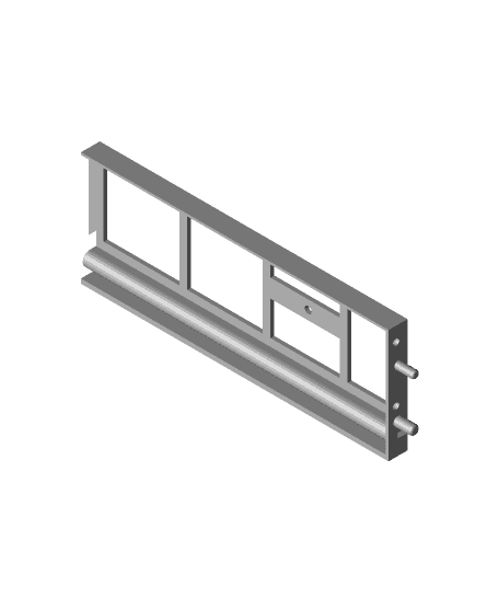 Alex Drawer Full Extension Slider Replacement frame 3d model