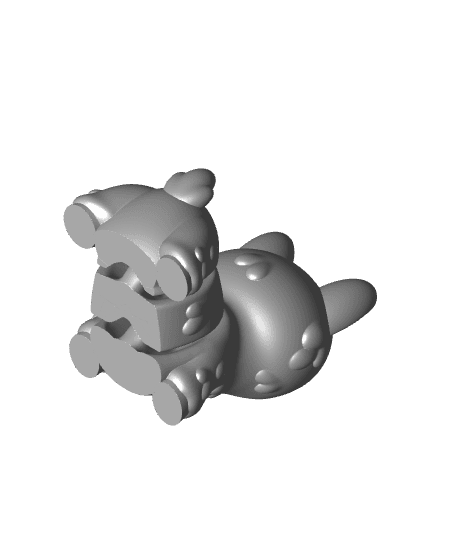 Flexi Grass Mud Horse 3d model