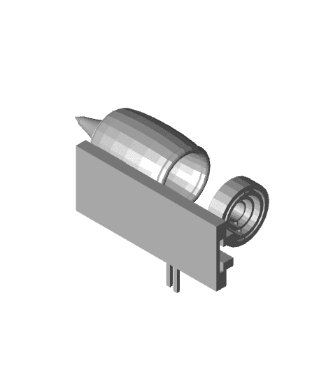 Aerospike Nozzle Model (ionic thruster) 3d model