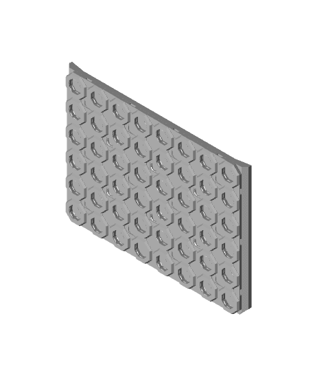4x3 Multiboard Multigrid Baseplate Shelf 3d model