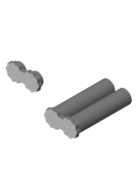 Roller Fidget - Sensory Aid 3d model