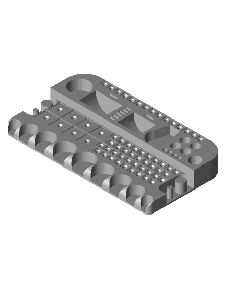 Dremel Bits Holder MAX 3d model