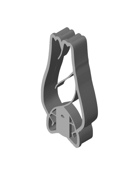 Bat Cookie Cutter, Biscuit Cutter 3d model