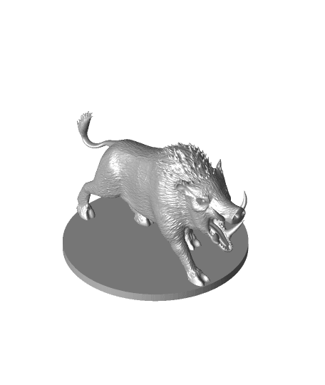 Giant Boar 3d model