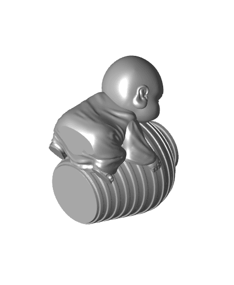 Buddha vase.stl 3d model