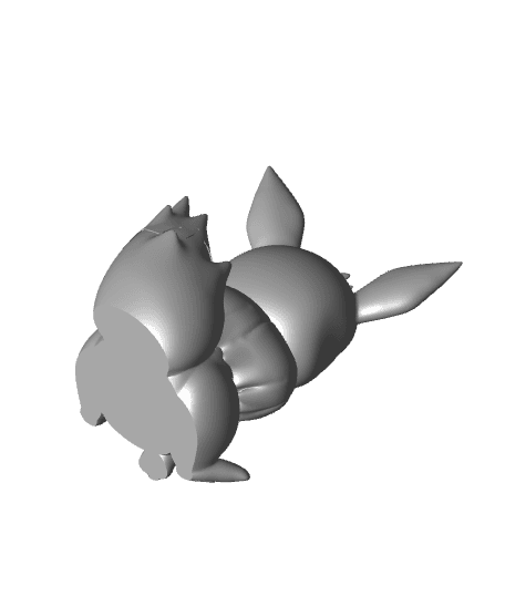 Eevee Pokemon (no support, 3mf included) 3d model