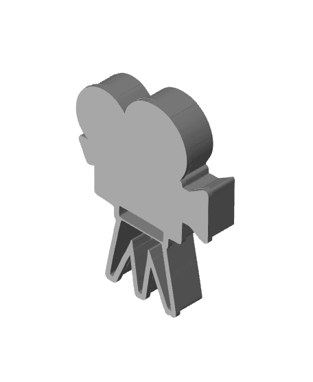 Cinema Cookie Cutter, Biscuit Cutter 3d model