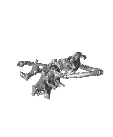 Scorpion Queen - With Free Dragon Warhammer - 5e DnD Inspired for RPG and Wargamers 3d model