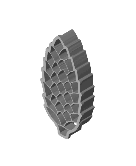 Sugar Pıne Cone Cookie Cutter, Biscuit Cutter 3d model