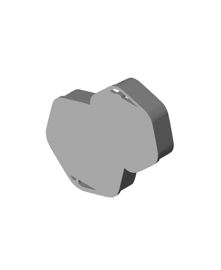 Dice Cookie Cutter, Biscuit Cutter 3d model