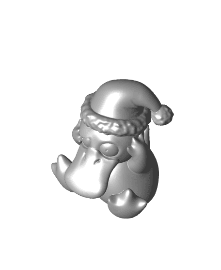 Psyduck xmas - Pokemon - Fan Art 3d model