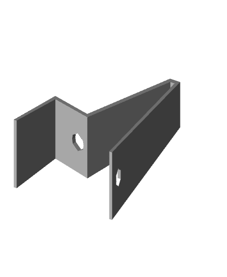 "Minimi" the phone stand with hole for charger 3d model