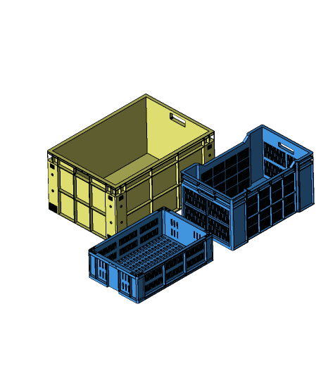 Storage box 3d model