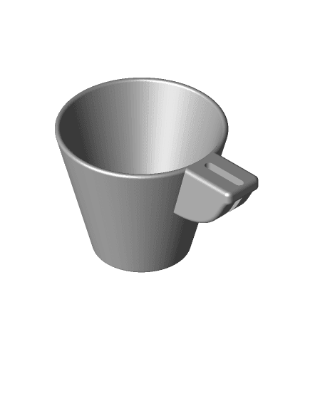 Chicchera - The smart coffee cup 3d model