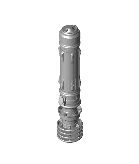 Leia's Print-in-Place Lightsaber 3d model