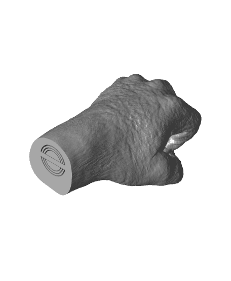 The Grinch Middle Finger 3d model