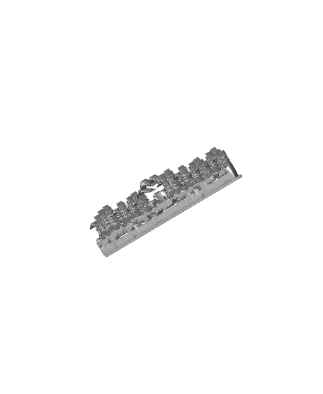 Desk Bracket Base.3mf 3d model