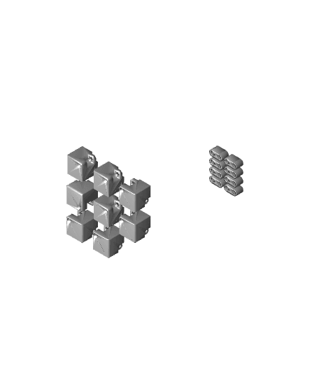 Over-Engineered Infinity Cube 3d model
