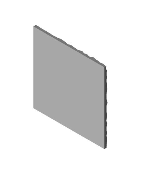 Cloth tile tray 3d model