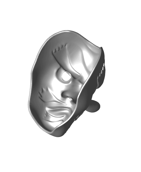Tengu mask 3d model