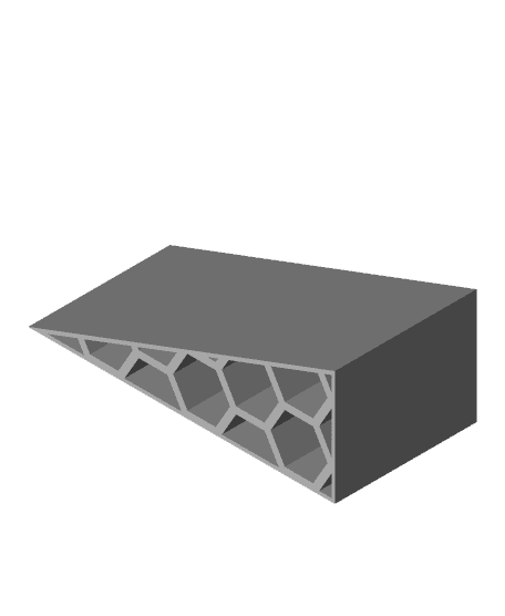 Hexagonal Door Stopper 3d model