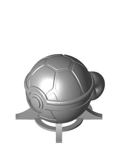 BulbaBall Bulbasaur Themed Pokeball - 3D model by linksprintables on Thangs