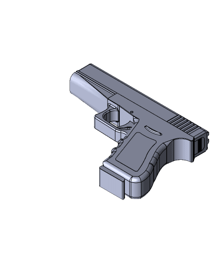 GLOCK GUN 3d model