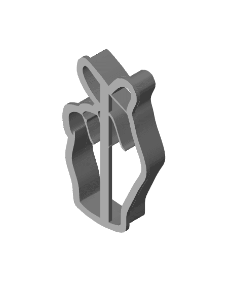 Hand Cookie Cutter, Biscuit Cutter 3d model