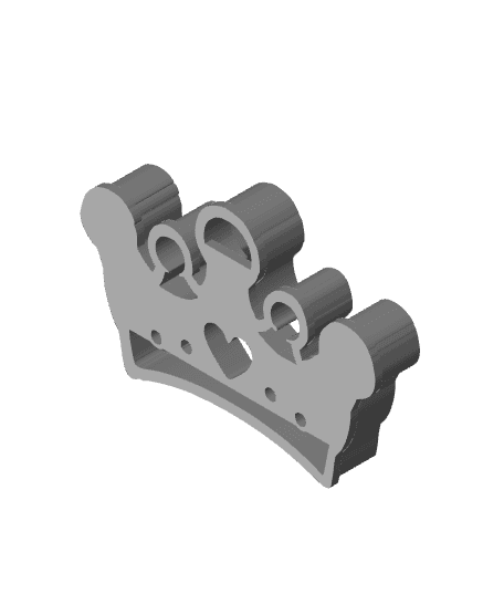 Tiara Cookie Cutter, Biscuit Cutter 3d model