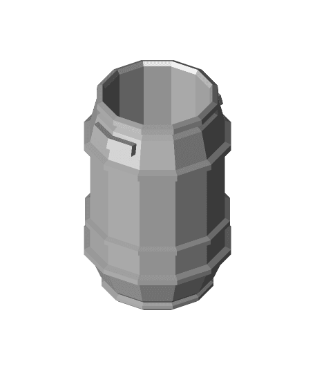 Deep Rock Galactic Hollow Barrel 3d model