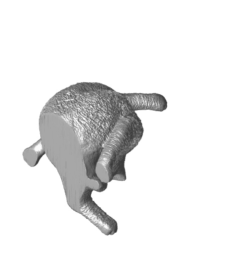 Cat clean 3d model