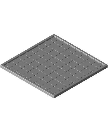 Houndstooth Coasters - Square 3d model
