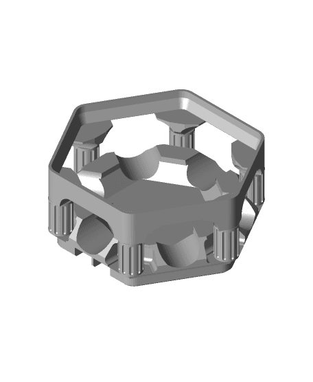 Hextraction - Roman Spa, Elevation Tile 3d model