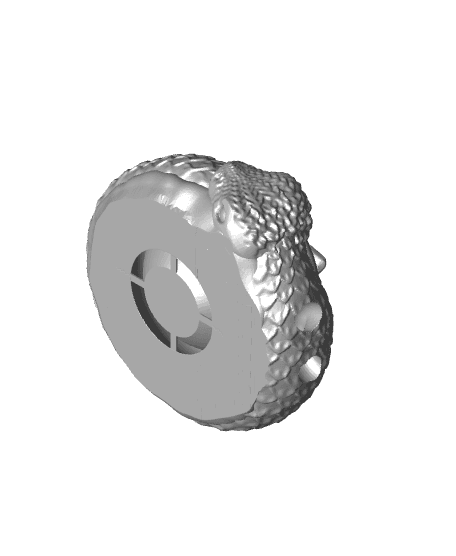 Ouroborus Fidget Spinner 3d model
