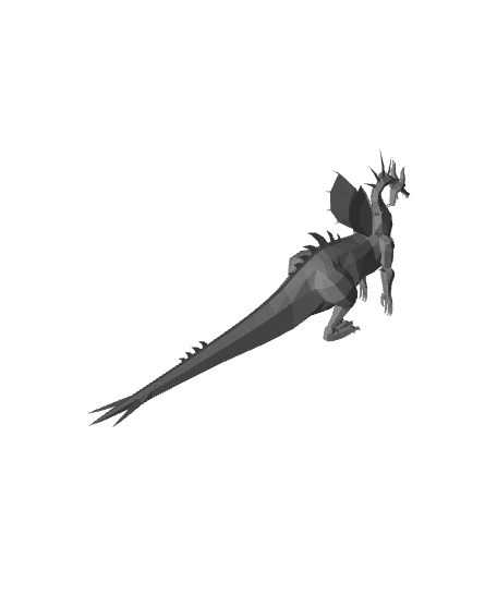 Maleficent and Dragon 3d model