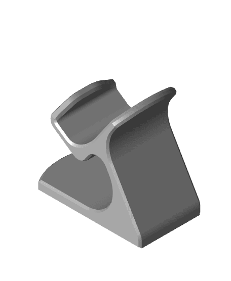 Universal Controller Stand, Single 3d model