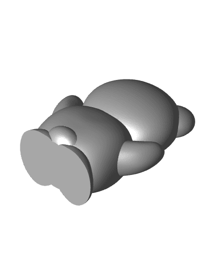 Counting Bear 3d model