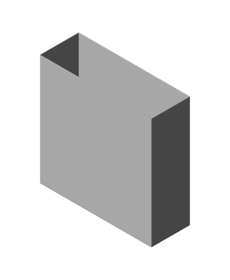 Minimalist Bin | Lightweight 3d model