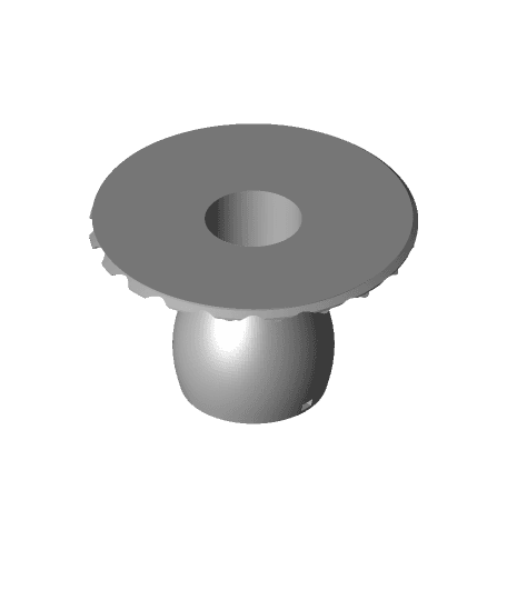 Mushroom lamp 3d model