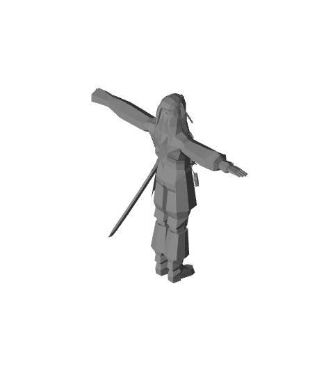 Jack Sparrow 3d model