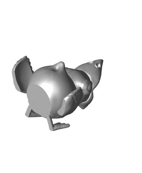 Hungry Birds Planter / No Supports / Color Print 3d model