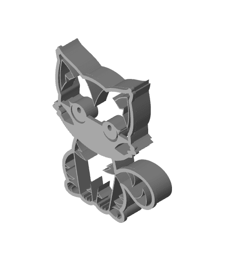 Baby Tiger Cookie Cutter, Biscuit Cutter 3d model