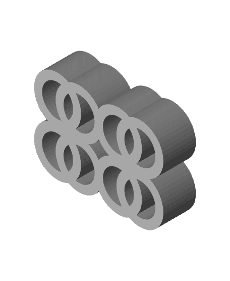 The Virtual Foundry Universal Calibration Rings 3d model