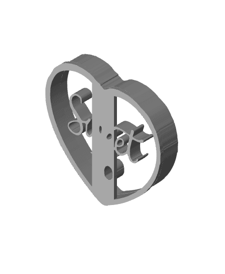 Sweet 16 Cookie Cutter, Biscuit Cutter 3d model