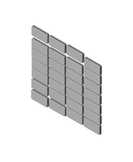 Domino Set 3d model