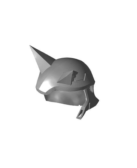 God Complex fox mask helmet 3d model