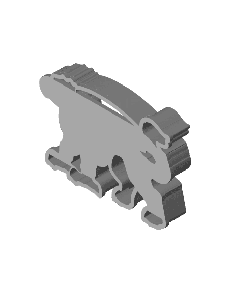 Eagle Cookie Cutter, Biscuit Cutter 3d model