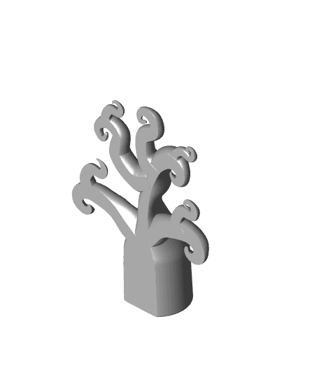 Halloween Keychain Tree *Commercial Version* 3d model