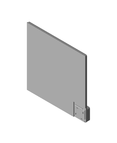 Gridfinity baseplate extender.stl 3d model